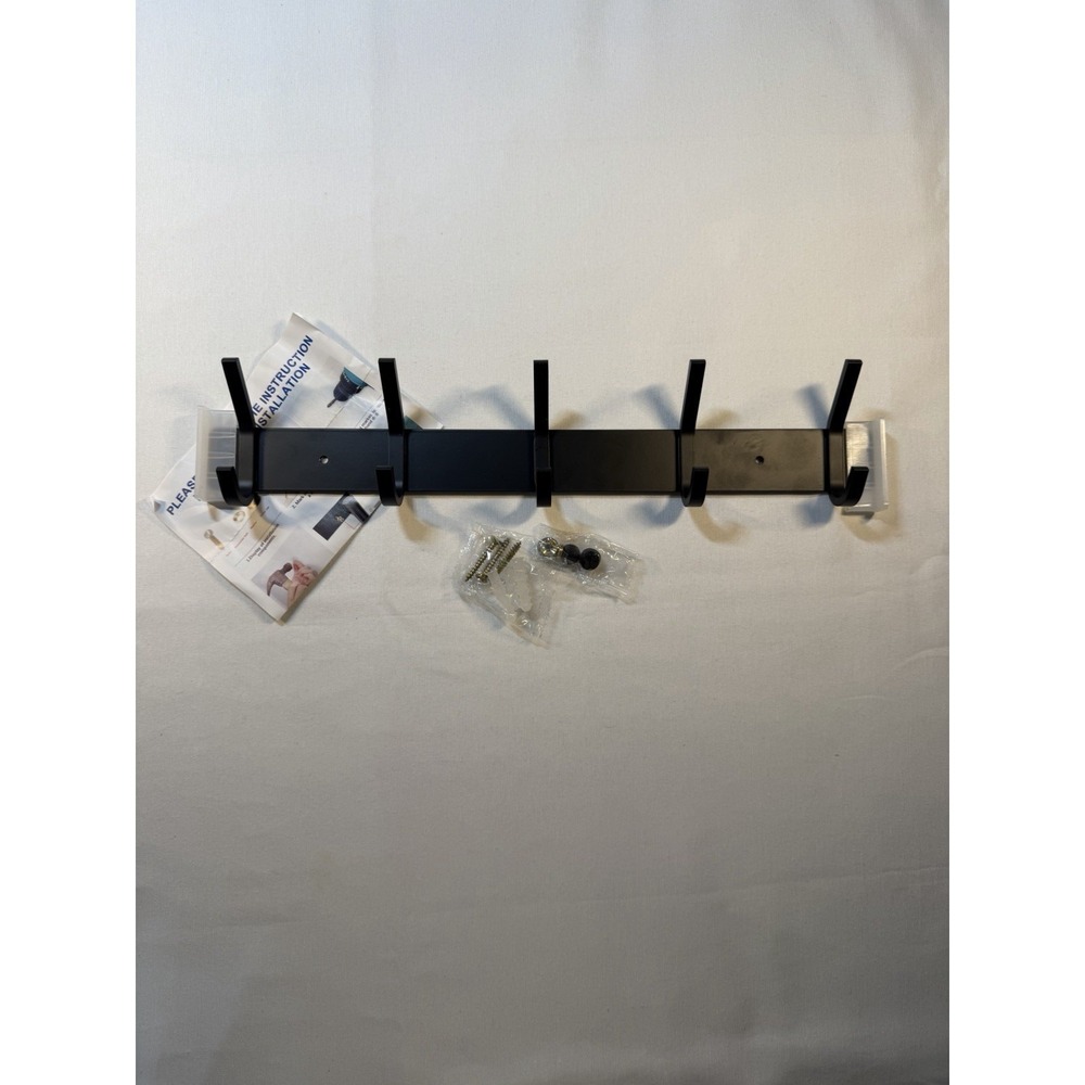 Wall Mount Towel Rack 15‎ Inch w/ Screws Anchors And Washers Open Box